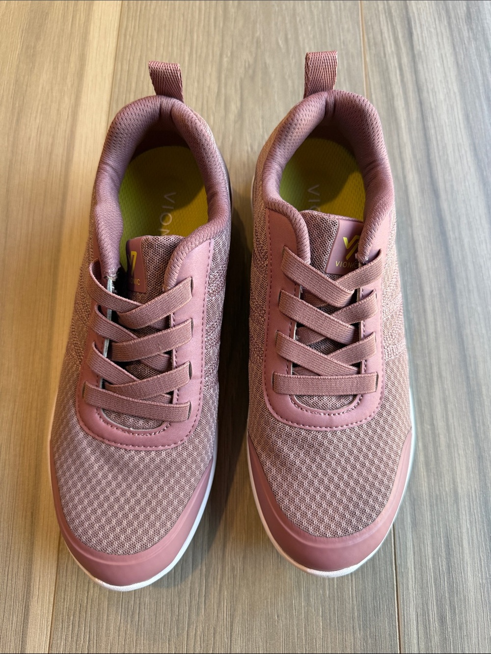 Vionic Women's Shay Blush Pink Slip-On Sneakers Size 7
